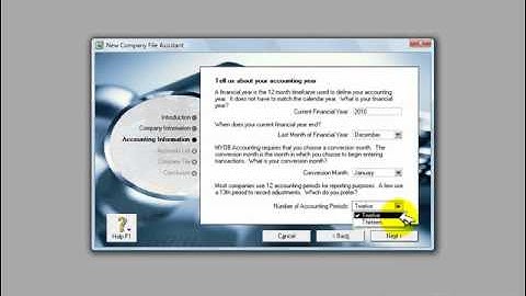 MYOB - Create a New File in MYOB Accounting v18
