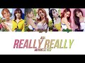 AOA (에이오에이) - Really Really (Japanese Ver) Kan/Rom/Eng Color Coded Lyrics