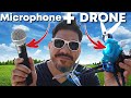 I strapped a Microphone onto this drone - Hollyland Lark M1 wireless mic review