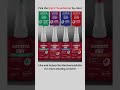 Which Thread Locker Should You Use? Red vs Blue vs Green