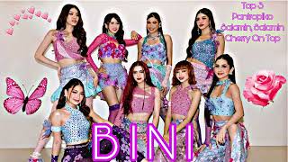 Bini Top 3 Favorite 