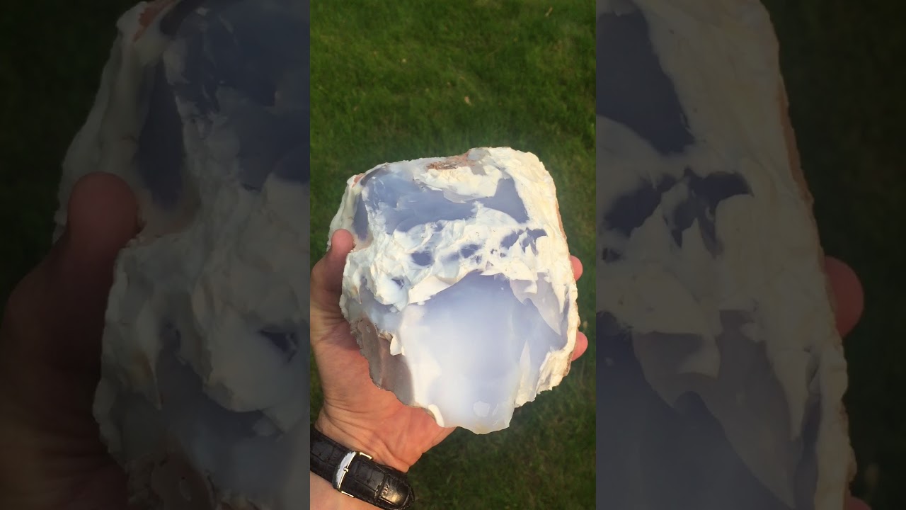 Blue Chalcedony - Voyageur Crystals