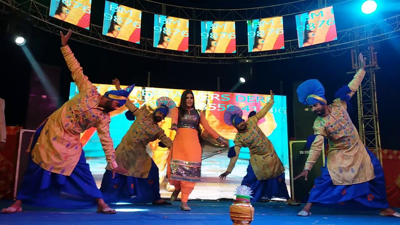 tmanna best performnc  bhangra group chandigarh dj bm entertainers 9876227972