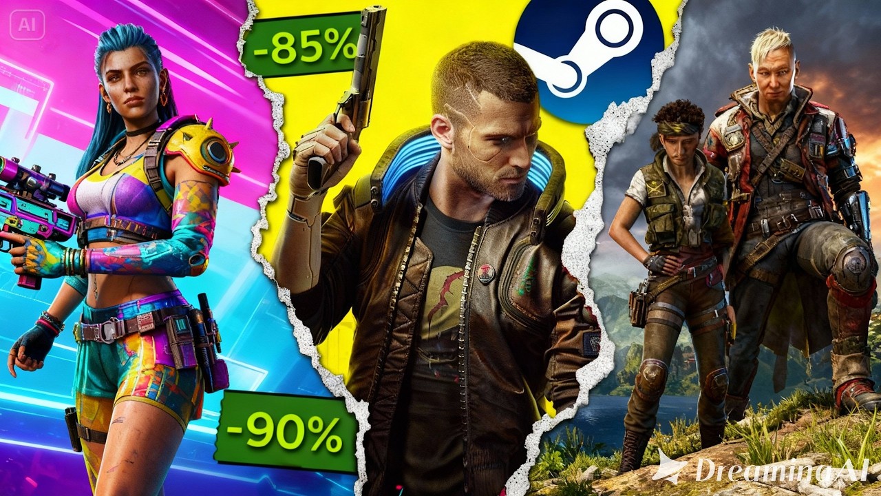 35+ Best Steam Games on Sale Up to 95% OFF 🔥 Right Now! 🏷️ - YouTube