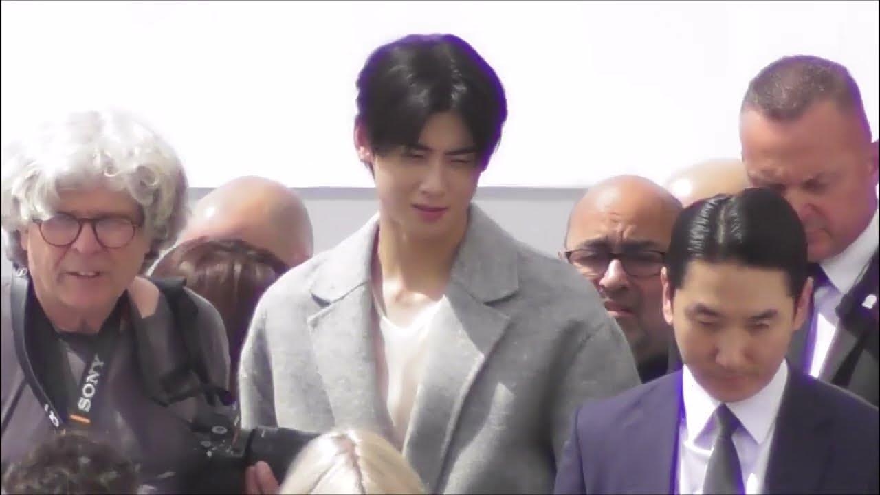 220927 CHA EUNWOO- DIOR S/S 2023 Womenswear Show at Paris Fashion