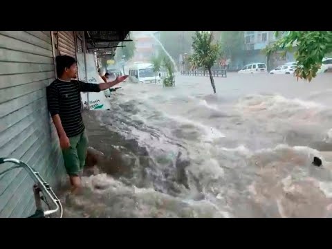 Brazil is sinking! Relentless flood sweeps the city of Rio de Janeiro away