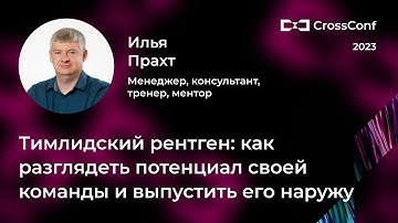 Тимлидский рентген: как разглядеть потенциал своей команды и выпустить его наружу // Илья Прахт