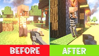 Minecraft - Realistic villager death! 🔥🔥🔥