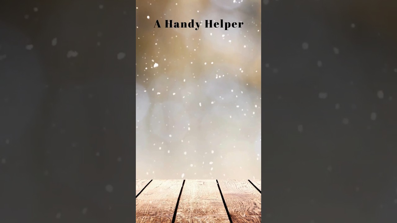 Riddle 21 - A Handy Helper