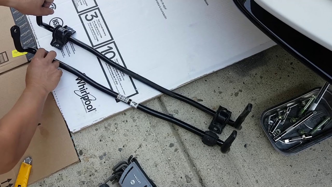 2016+ Honda Civic Sport Hatch Rear Sway Bar Upgrade - YouTube