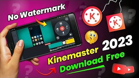 How To Remove Kinemaster Watermark FREE ? Kinemaster Watermark Kaise Hataye? VN Editor #kinemaster