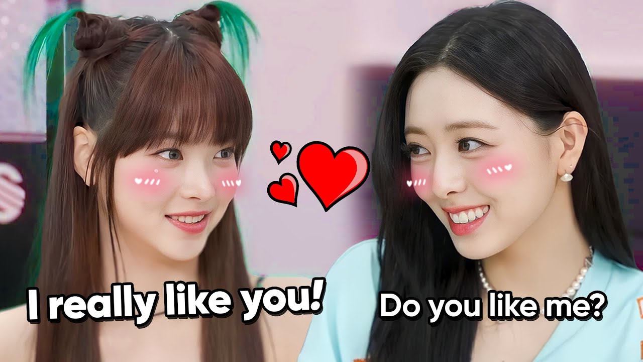 Yuna & Eunchae's having an adorable maknae bond (a mess)