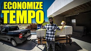 Como ECONOMIZAR TEMPO na sua OBRA de DRYWALL | Por DENTRO da OBRA EP#1