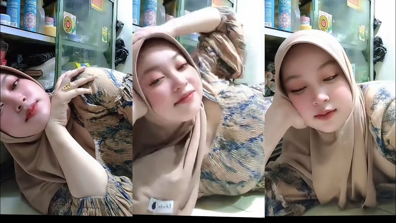 jilbab live bigo pamer belahan