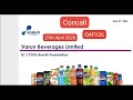 Varun Beverages Ltd Q4 FY26 Earnings Concall | Full Audio | Management Q&amp;A