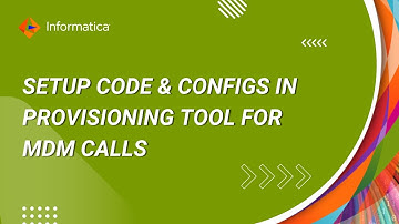 How to Setup Code and Configurations in Provisioning Tool for MDM External Call