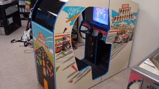 Let's Admire Atari's Legendary Pole Position Cockpit Arcade Cabinet!  1 Of The Coolest From The 80s!