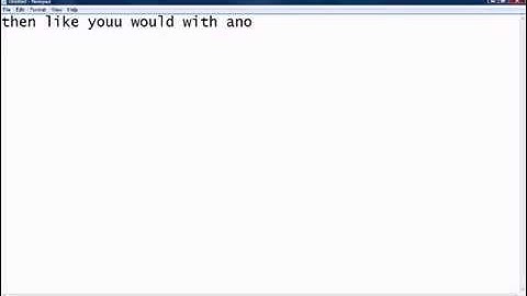 How to save a Unicode Notepad File