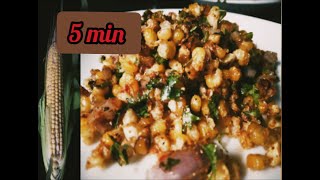Easy Crispy Masala Corn করসপ ভটট 5 Min Corn Recipe Siyakitch
