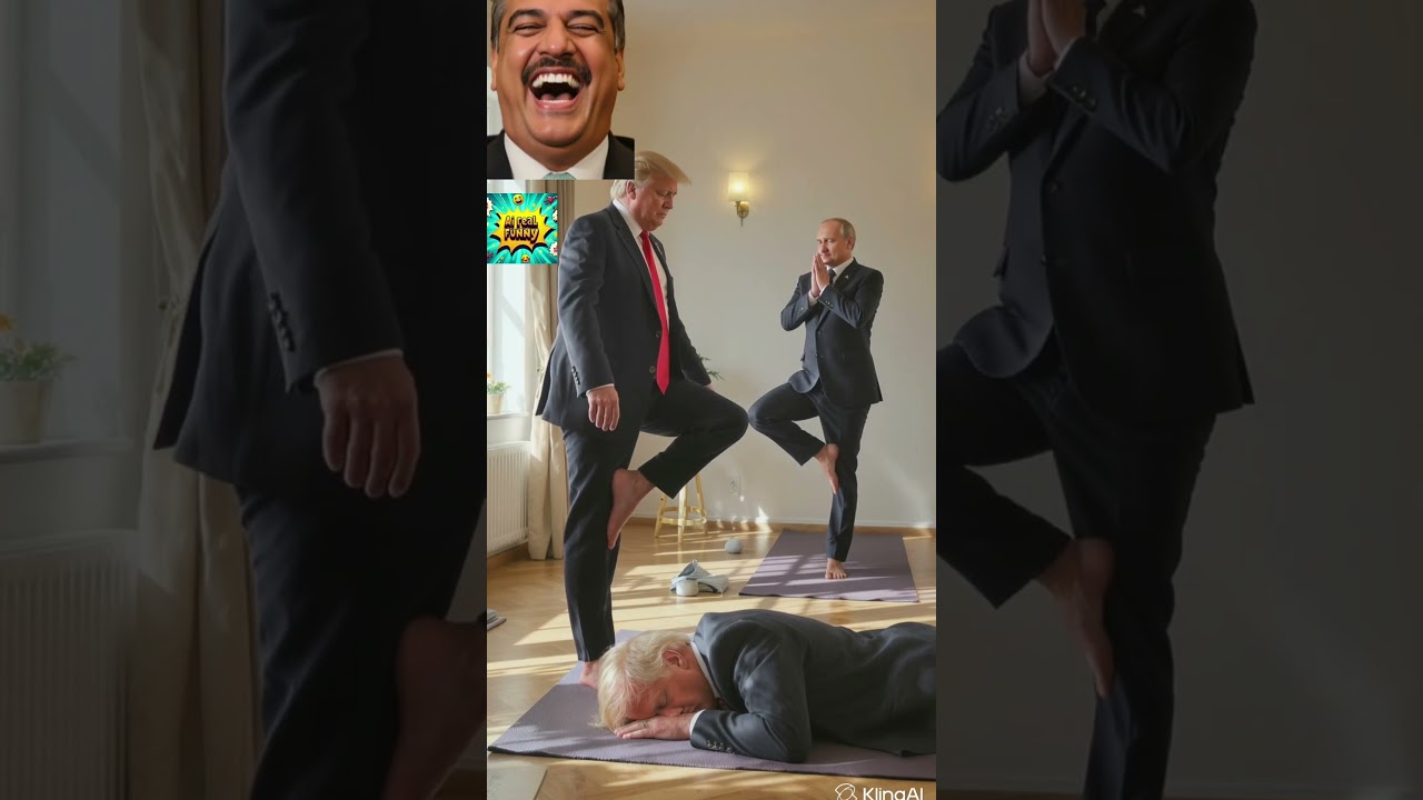 Trump Putin Yoga Gone Wrong 😂 