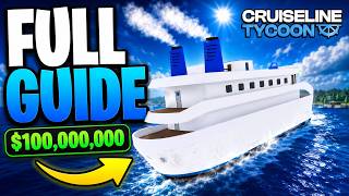 Cruise Line Tycoon Guide! (Tips & Tricks, Tutorial, Money Farm, Best Setup) ROBLOX screenshot 3