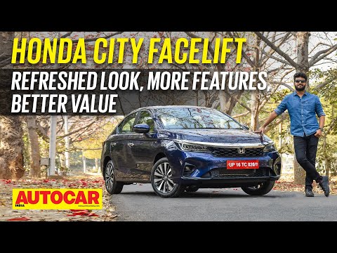 2023 Honda City facelift review - Fresh look, more features and ADAS! | First Drive | Autocar India