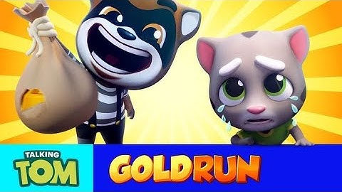 Talking Tom Gold Run Gameplay Walkthrough Part 1 [iOS/Android Games]
