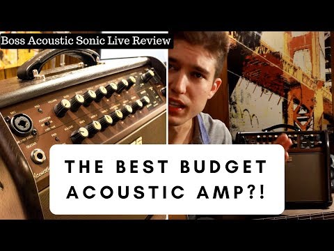 Boss Acoustic Singer Live Review - April 2021 (BEST 60W Amp on the Market)