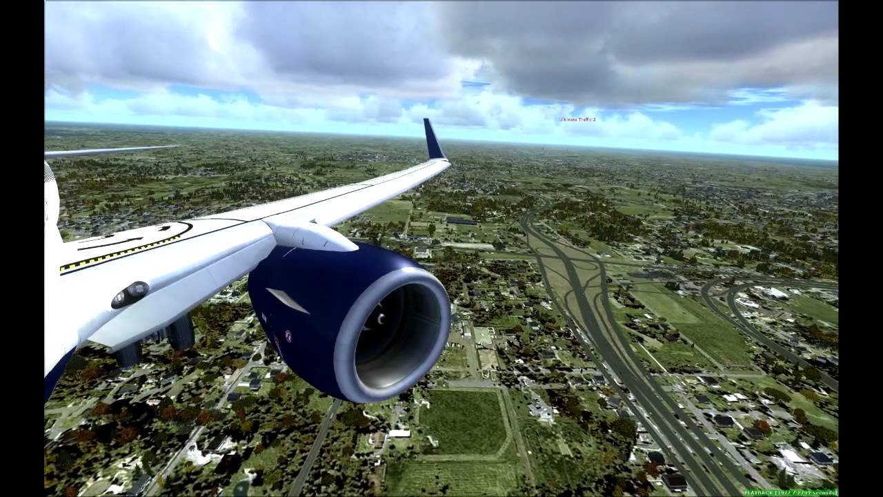 FSX HD PMDG 737 NGX - KJFK Arrival i7 980X ENBSeries TrackIR5