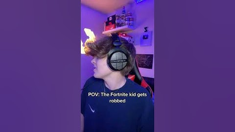 The Fortnite Kid Gets Robbed...