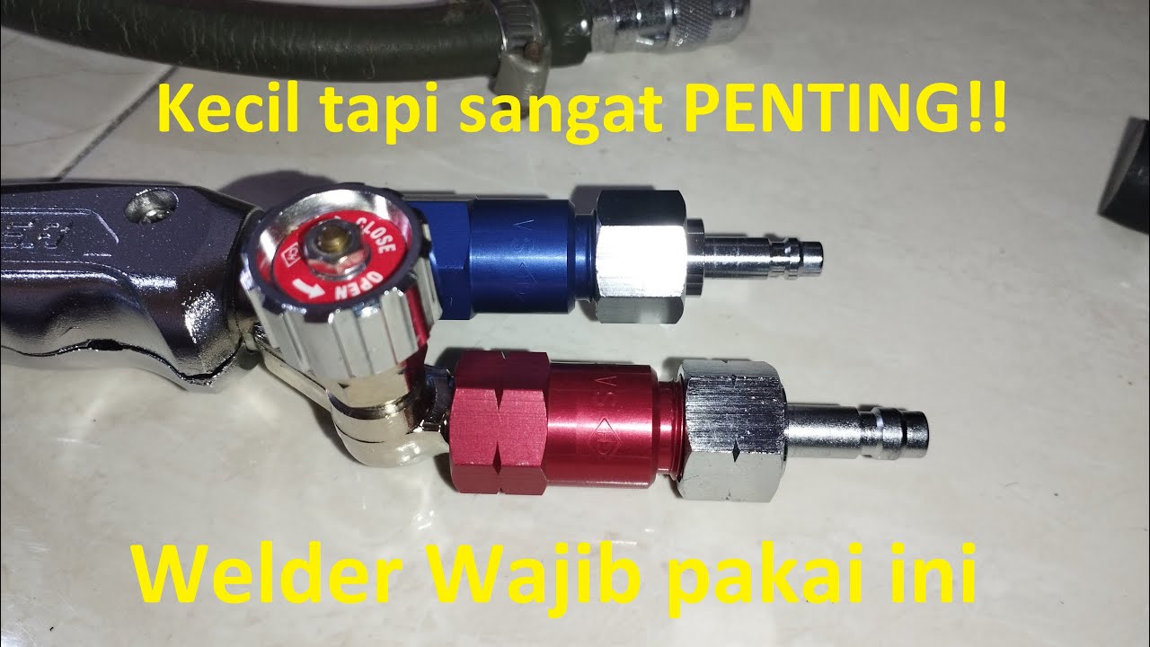 Safety Gas Welding Pengaman Anti Ledakan Balik Pada Blader Stang Las atau Cutting Torch