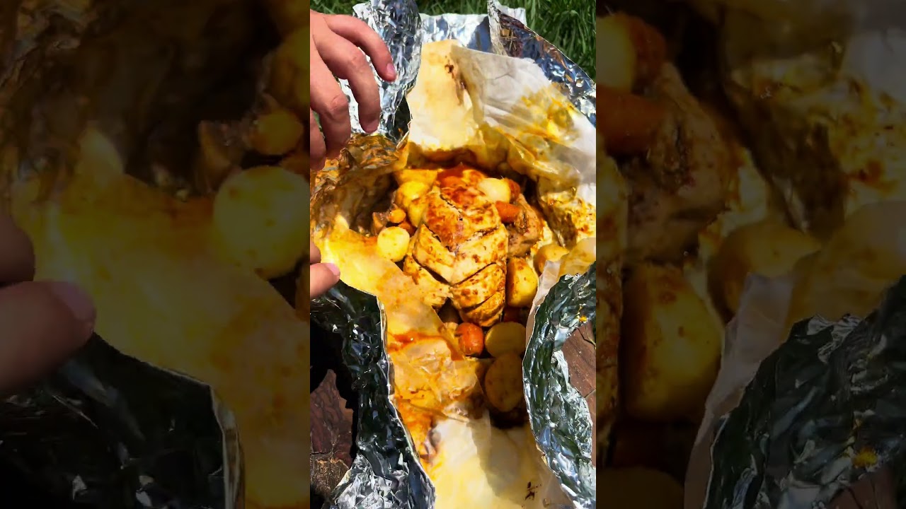 Have you ever eaten delicious chicken in salt?