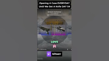 Opening A Case EVERYDAY Until We Get A Knife - Day 54 #shorts