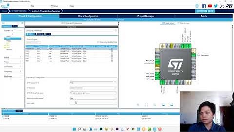 SỬ DỤNG PHẦN MỀM CUBEMX ĐỂ CẤU HÌNH CHO STM32