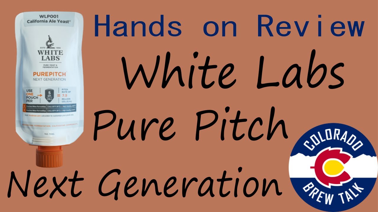 Hands on Review of White Labs Pure Pitch Next Gen Packaging Homebrew