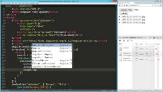 Famous File Uploads   angularjs Video Tutorial Profile