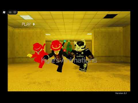 My first video Backroom dance with all admins # roblox# 