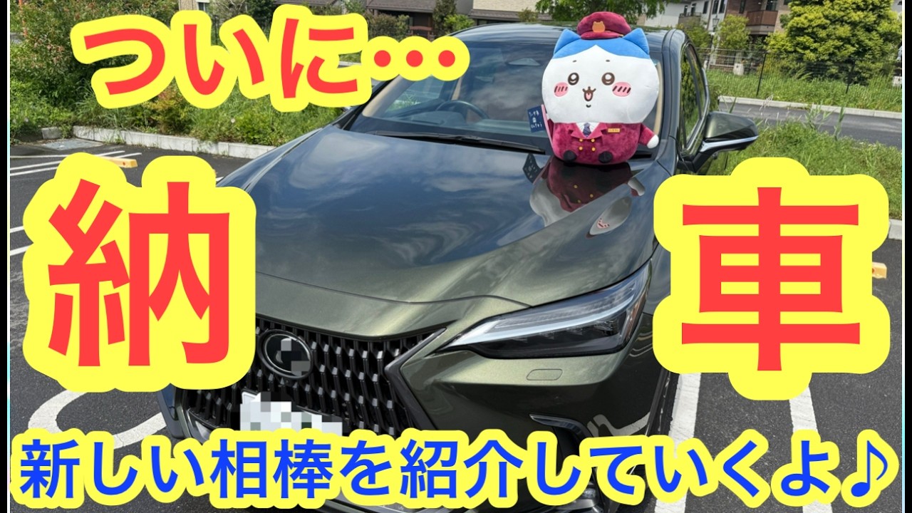 オーダー品になります(*^^*) Chiikawa] I'll be introducing my new car to Hachiware-chan ^^ It's