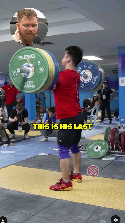 Tian Tao Retires #olympicweightlifting - YouTube