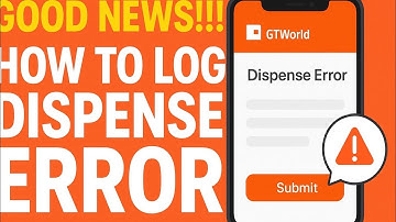 Good News!!! How to log dispense error made easy