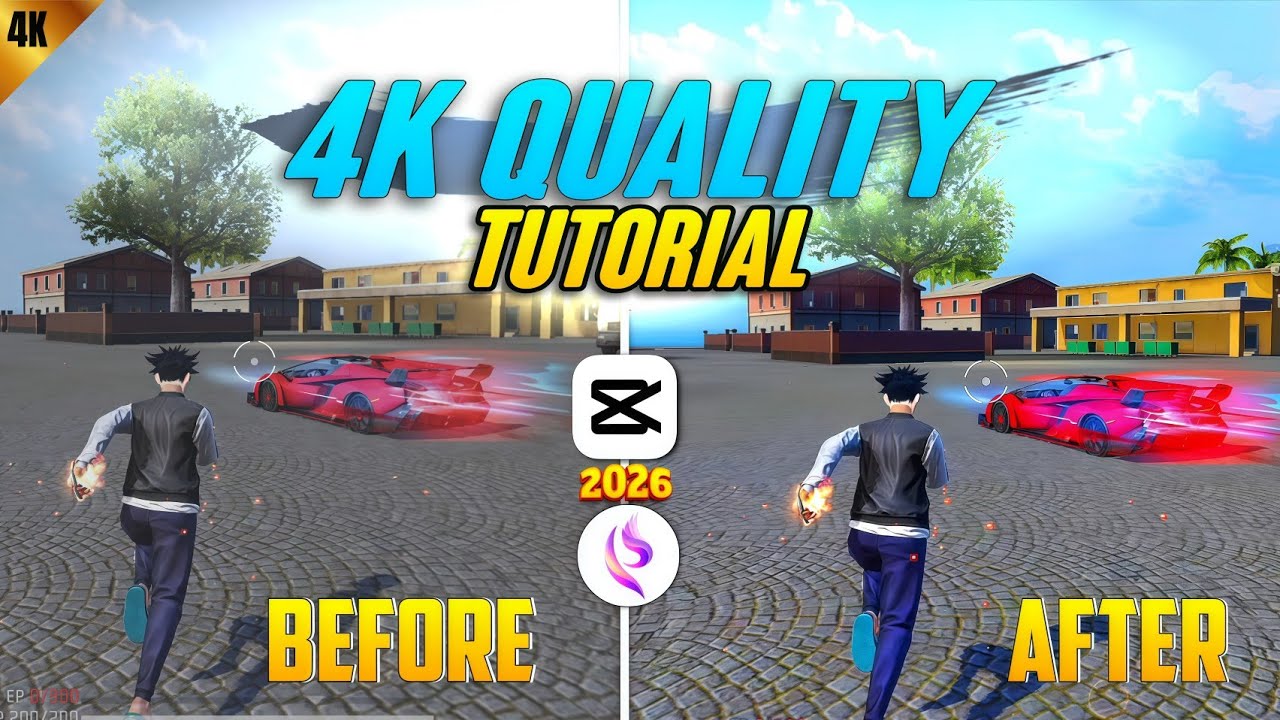 Reveal My Secret 4K Quality Tutorial 🤫 | How to Get Ultra HDR Quality in FreeFire.
