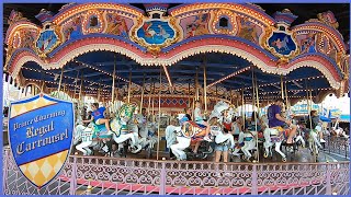 Prince Charming Regal Carrousel Full Ride Through Magic Kingdom Walt Disney World 60fps