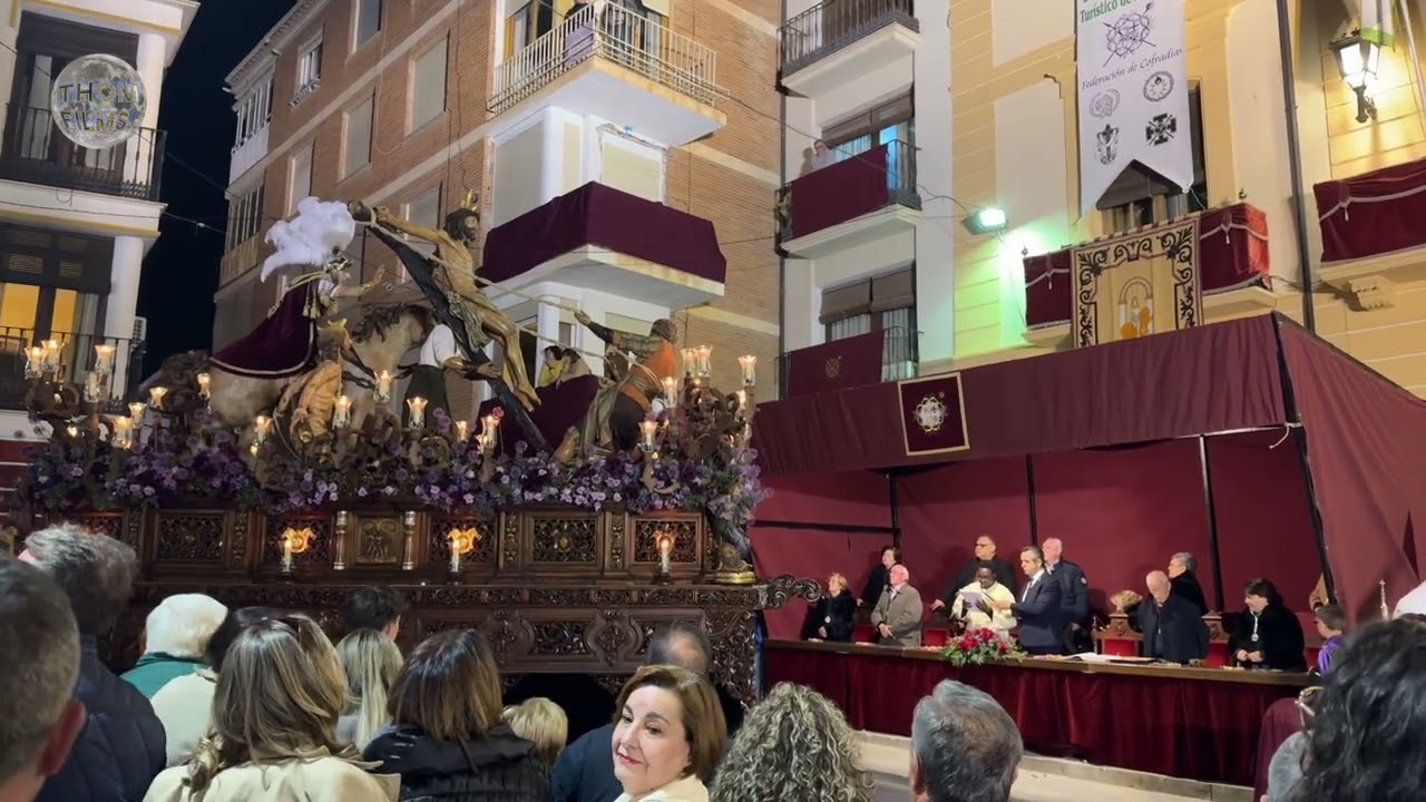 Santísimo Cristo del Consuelo en su Exaltación. ( Plaza Mayor, Tribuna, Salida. )