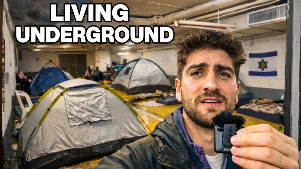 Inside a Bomb Shelter in Tel Aviv