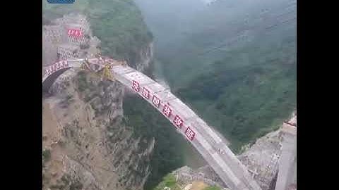 New arch bridge in three provinces