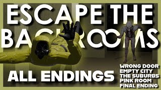 Escape The Backrooms | All Endings | 1.0 Update | 4K 60FPS
