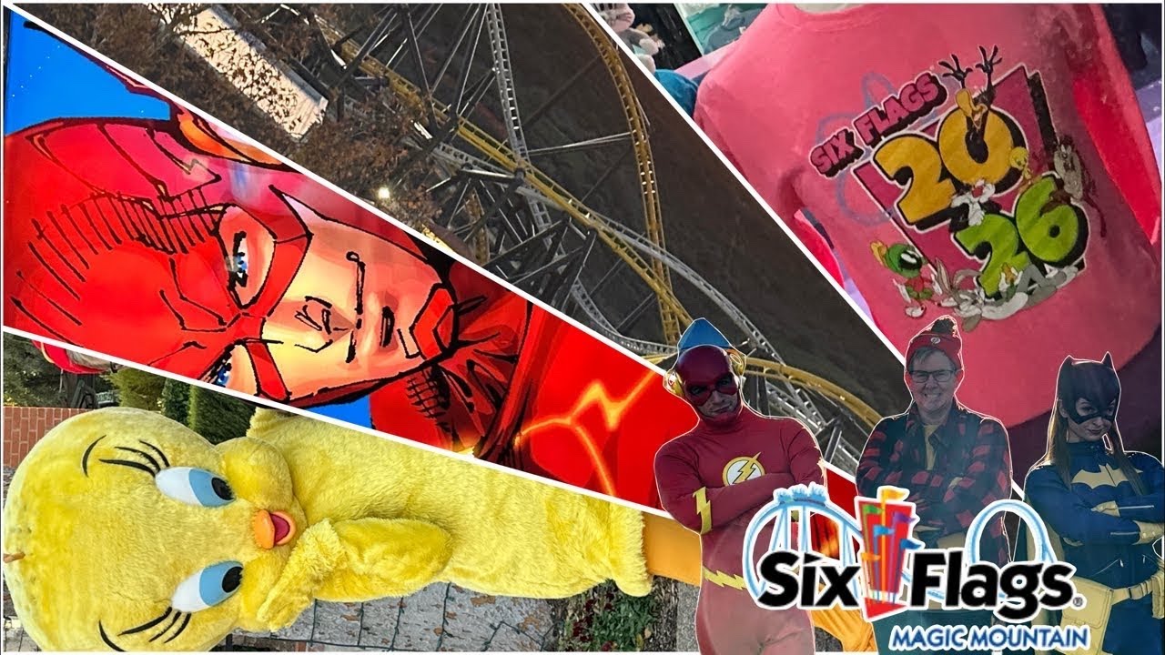 Six Flags Magic Mountain Friday Night Live Stream