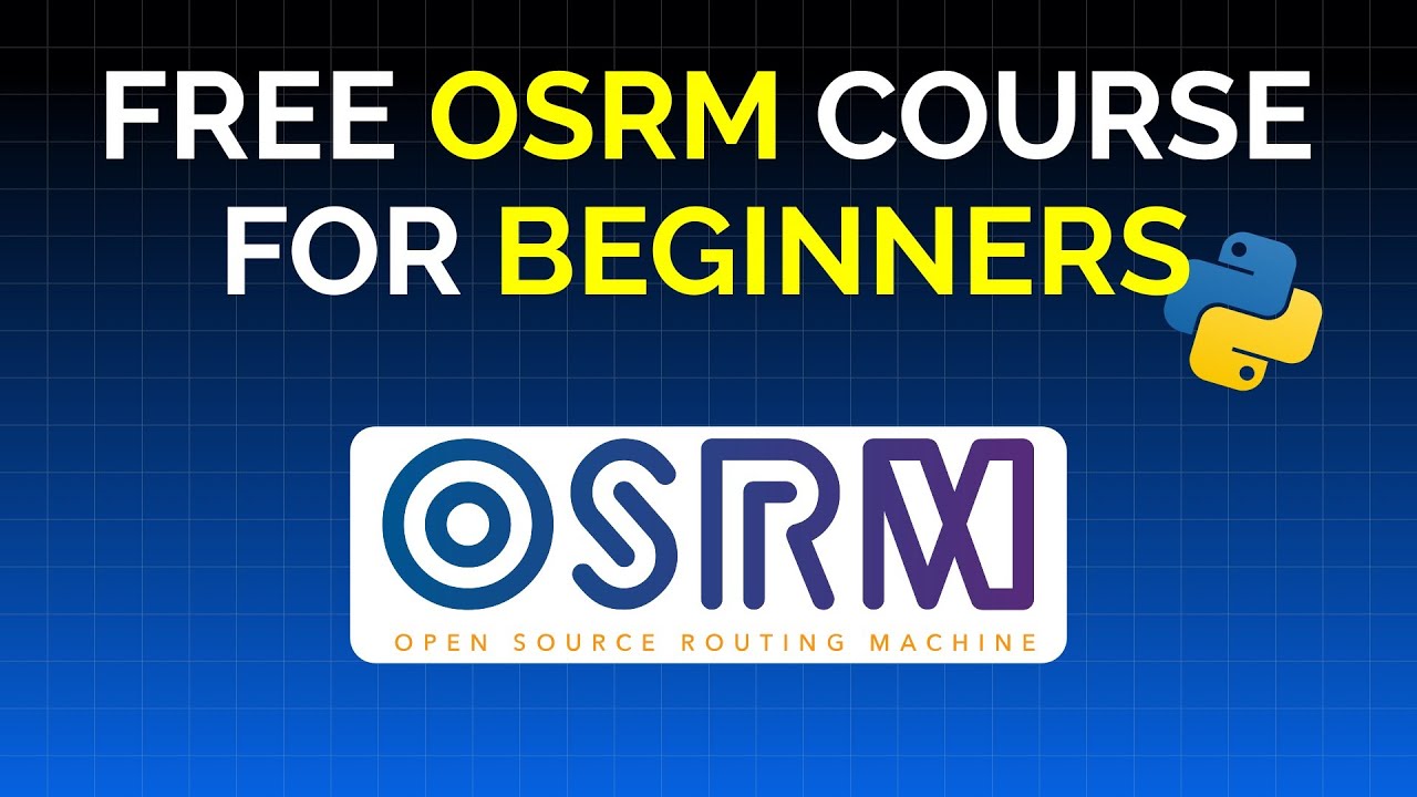 Free OSRM course for beginners w/ Python - YouTube