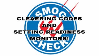 How to Pass Smog Vehicle Year 2000+ OBD2 (California Vehicle) Clear Codes Setting Readiness Monitors