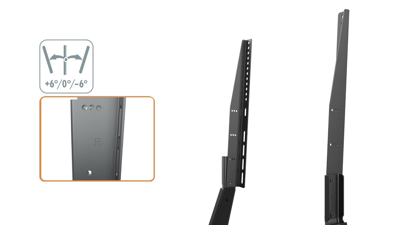 SCHWAIGER LED TV Standfuß TVS7050 513 | Montageanleitung